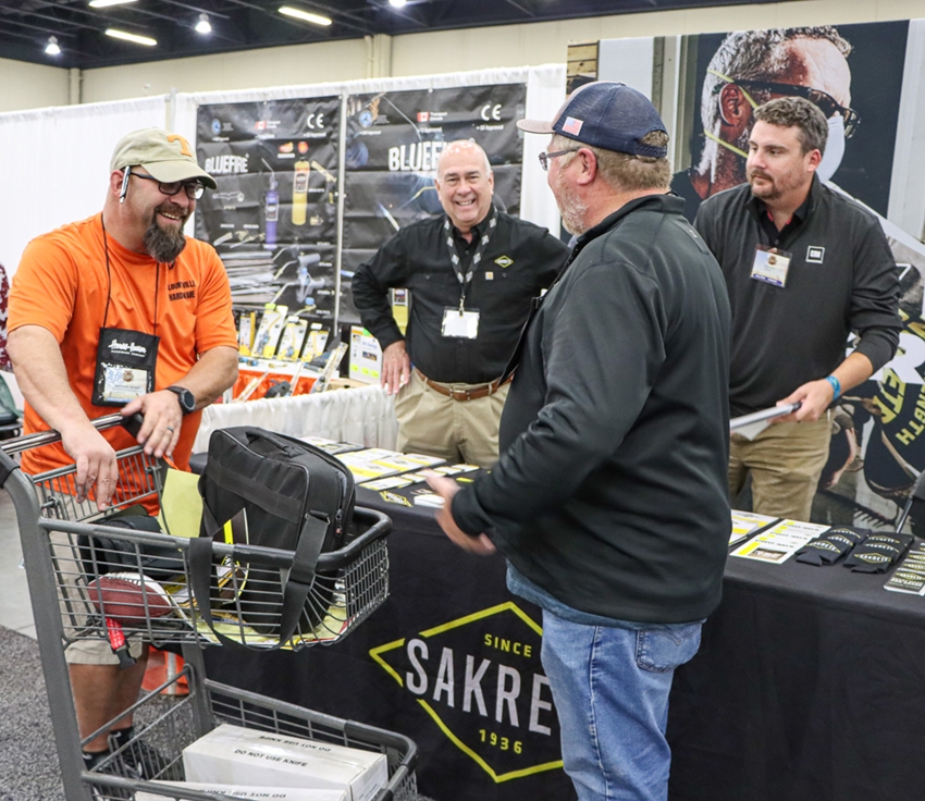House-Hasson Fall Market Draws Record Dealer Attendance and Strong Vendor Support 3 sakrete booth House-Hasson Fall Market Draws Record Dealer Attendance and Strong Vendor Support