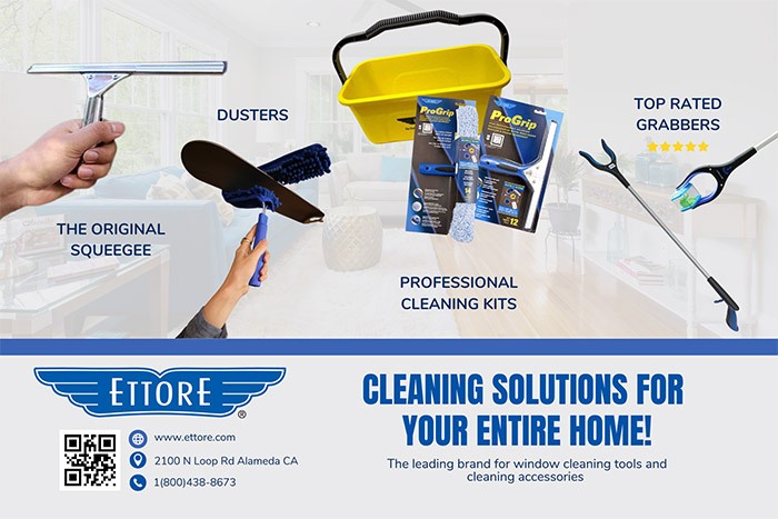 Hardware Connection Ad draft 1 Ettore Offers Cleaning Solutions for Your Entire Home