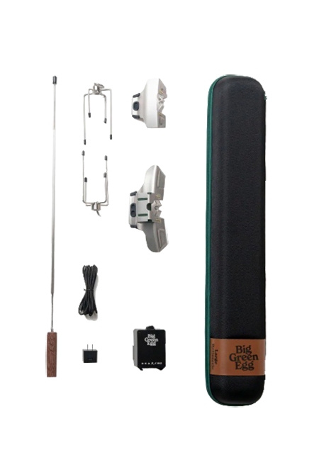 Big Green Egg Rotisserie Kit 1 BGE Rotisserie accessory kit Big Green Egg Rotisserie Kit