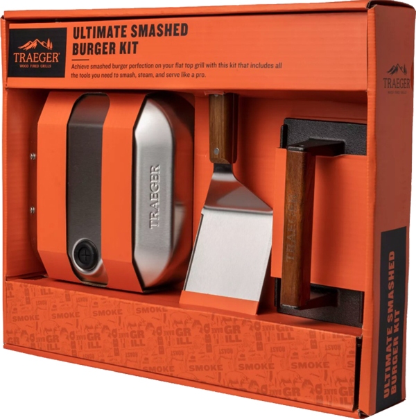 Traeger Smash Burker Kit Traeger Smashed Burger Grill Kit