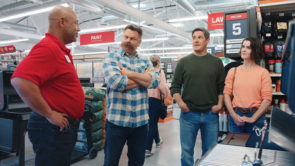 True Value Launches “Your Project, Your Way” Campaign Starring Nick Offerman 4 offerman in disguise True Value Launches “Your Project, Your Way” Campaign Starring Nick Offerman