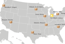 Do it Best warehouse map 1 Do it Best Group to Close Montgomery Distribution Center, Shift Volume to Wilkes-Barre