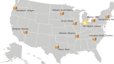 Do it Best warehouse map 1 Do it Best Group to Close Montgomery Distribution Center, Shift Volume to Wilkes-Barre