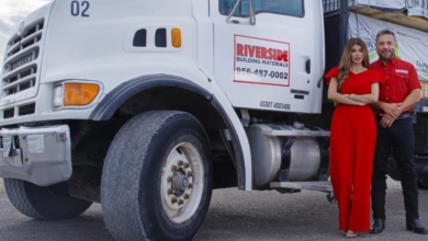 Riverside Building Materials 1 david verionica by truck 1 Contractor Smarts Drive Fast Growth